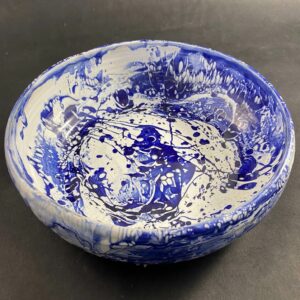 Ceramiczna Miska biało kobaltowa Ceramika Gary Misaki
