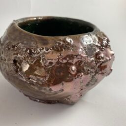 Ceramiczna Czarka duża złota Ceramika Gary Misaki