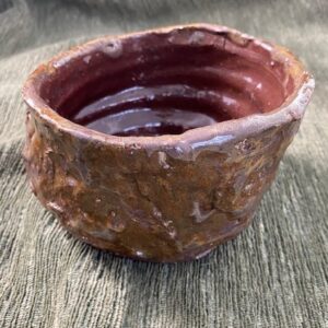 Ceramiczna Miska złoto- brąz Ceramika Gary Misaki