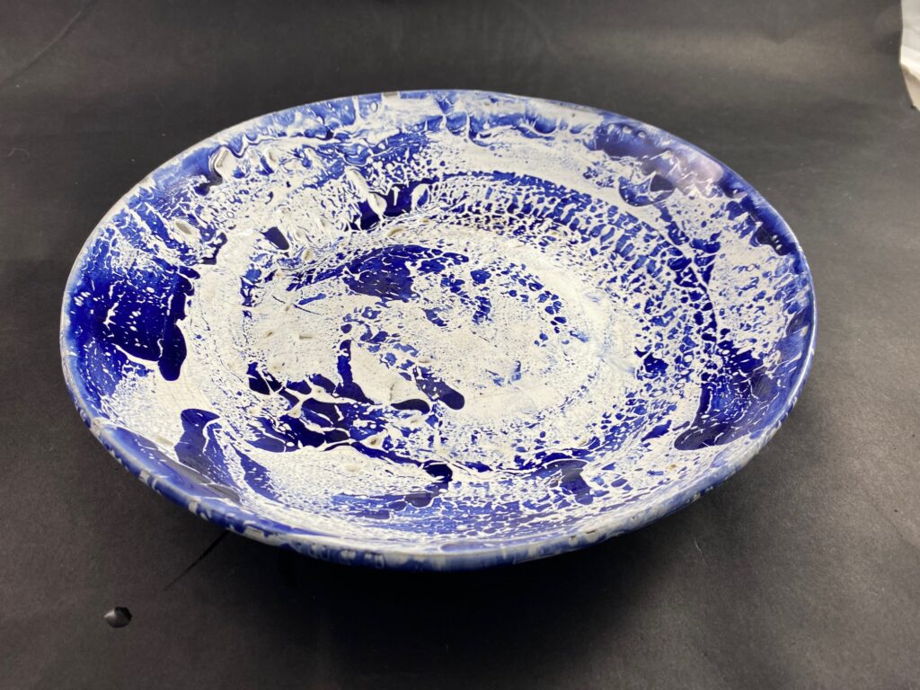Miska biało kobaltowa ceramiczny talerz Ceramika Gary Misaki