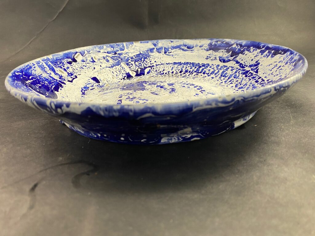 Miska biało kobaltowa ceramiczny talerz Ceramika Gary Misaki