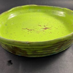 Ceramiczna Misa Duża zielona Ceramika Gary Misaki