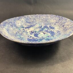 Ceramiczny talerz miska biało kobaltowa Ceramika Gary Misaki