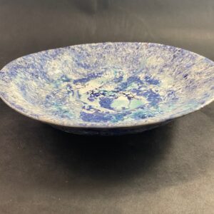 Ceramiczny talerz miska biało kobaltowa Ceramika Gary Misaki