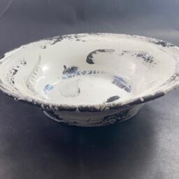 Ceramiczna Miska biało czarna Ceramika Gary Misaki