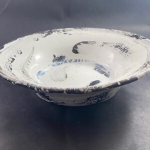 Ceramiczna Miska biało czarna Ceramika Gary Misaki