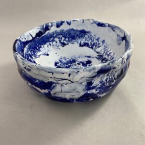 Ceramiczna Miska biało kobaltowa Ceramika Gary Misaki