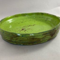 Ceramiczna Misa Duża zielona Ceramika Gary Misaki