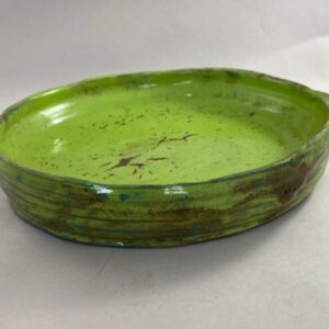 Ceramiczna Misa Duża zielona Ceramika Gary Misaki