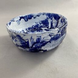 Ceramiczna Miska biało kobaltowa Ceramika Gary Misaki