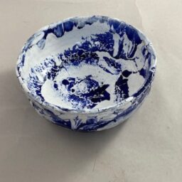 Ceramiczna Miska biało kobaltowa Ceramika Gary Misaki