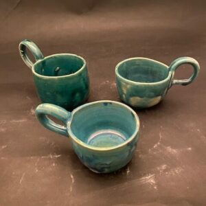 Ceramiczny Kubek malachitowy Ceramika Gary Misaki