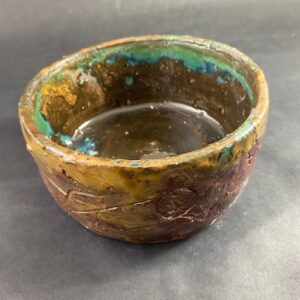 Ceramiczna Miska złoto brąz Ceramika Gary Misaki