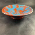 Ceramiczna Misa Waza turkusowo czerwona Ceramika Gary Misaki