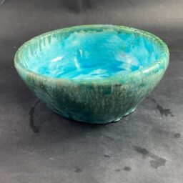 Ceramiczna Miska zielono turkusowa Ceramika Gary Misaki