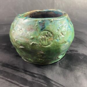 Ceramiczna Czarka duża zielona Ceramika Gary Misaki