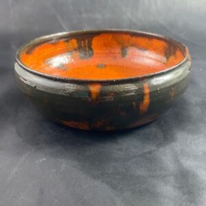 Ceramiczna Miska czerwono brązowa Ceramika Gary Misaki