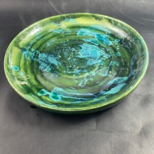 Ceramiczna Misa duża zielona Ceramika Gary Misaki