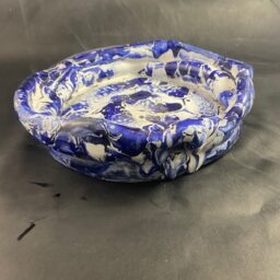 Ceramiczna misa kobaltowo biało niebieska Ceramika Gary Misaki