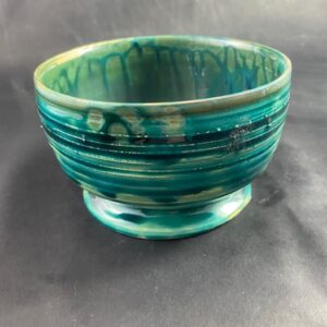 Ceramiczna Waza pucharek turkusowy Ceramika Gary Misaki