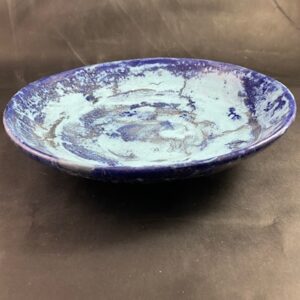 Ceramiczny Talerz misa kobaltowo niebieska Ceramika Gary Misaki