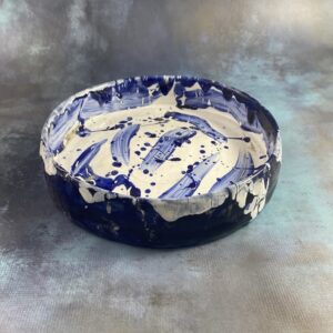 Ceramiczna Miska biało kobaltowa Ceramika Gary Misaki