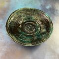 Ceramiczny Talerz , miska turkusowo niebieska Ceramika Gary Misaki