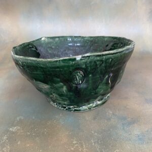 Ceramiczna Waza malachitowa Ceramika Gary Misaki