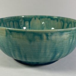 Misa ceramiczna duża turkusowo-zielona Ceramika Gary Misaki