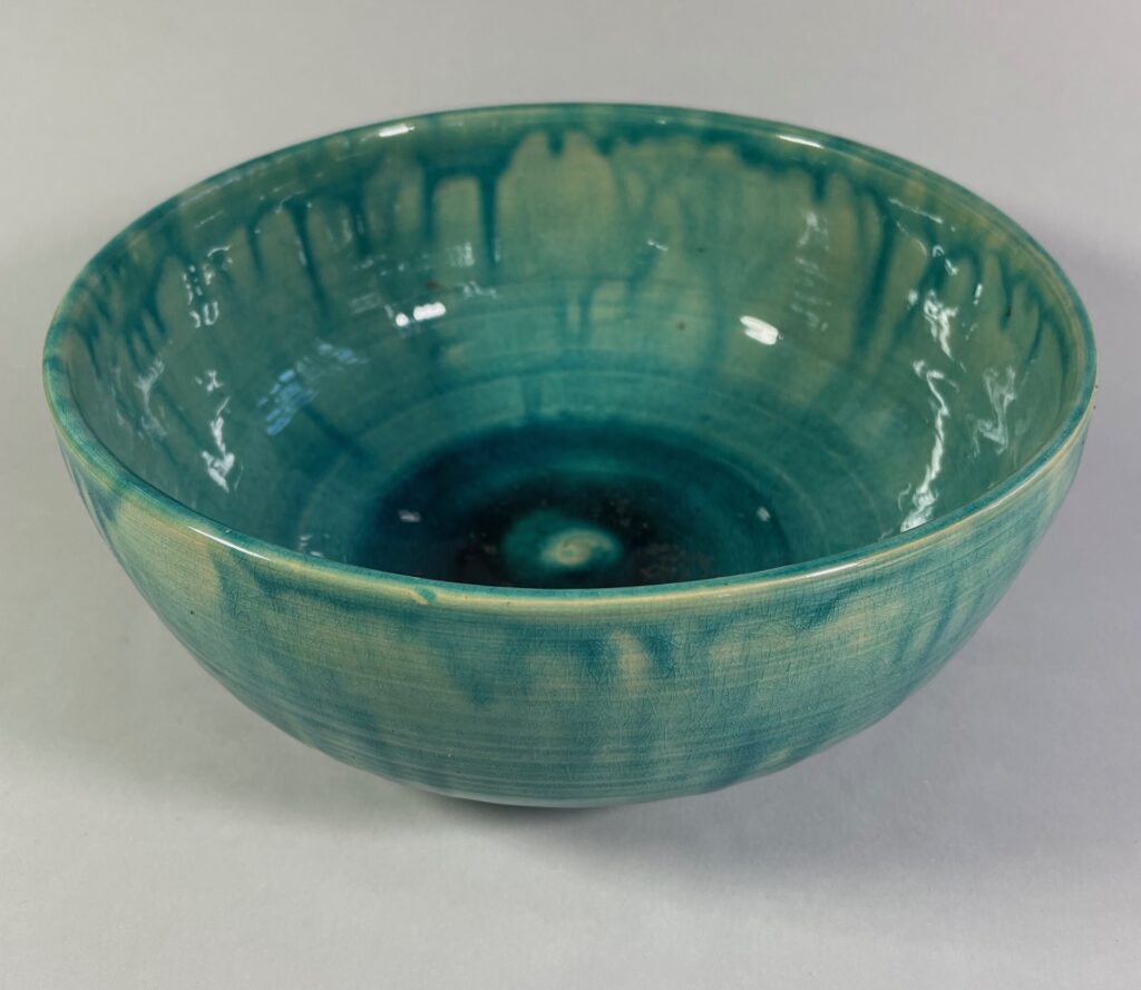 Misa ceramiczna duża turkusowo-zielona Ceramika Gary Misaki