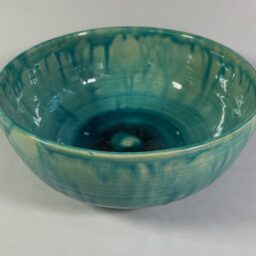 Misa ceramiczna duża turkusowo-zielona Ceramika Gary Misaki