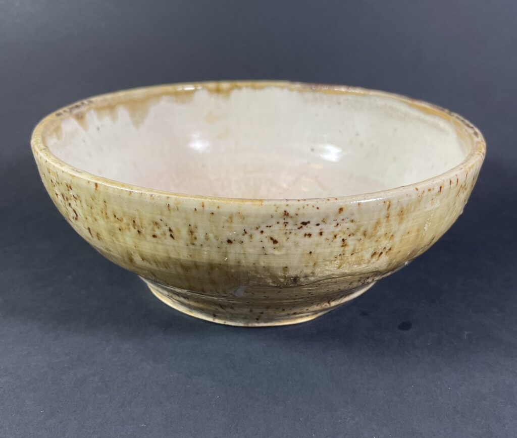 Misa ceramiczna duża piaskowa nakrapiana Ceramika Gary Misaki