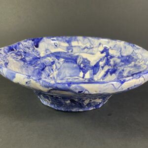 Misa ceramiczna biało-kobaltowa Ceramika Gary Misaki